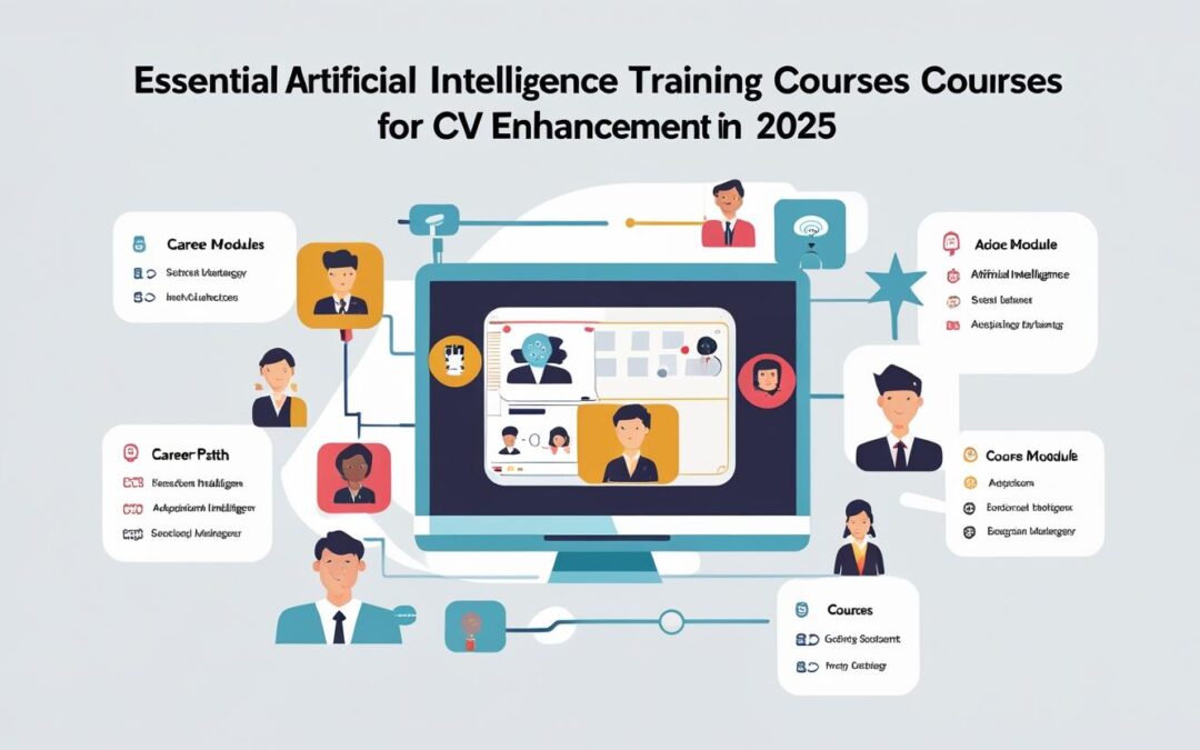 Les formations en intelligence artificielle incontournables pour dynamiser votre CV en 2025, adaptées à votre profession