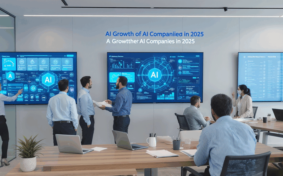 Entreprises et startups d&rsquo;IA en pleine expansion pour 2025